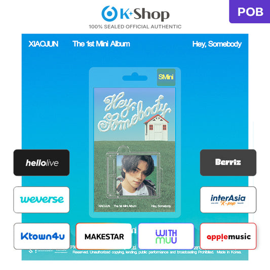 XIAOJUN(WayV) - 1st Mini Album [Hey, Somebody] SMini Ver. (Online Benefit)
