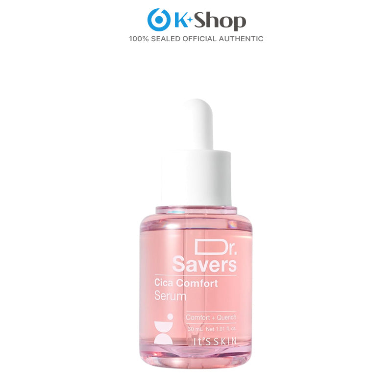 It'S SKIN Dr. Savers, Cica Calming Face Soothing Serum, Centella Barrier Support, 1.01 fl.oz (30ml)