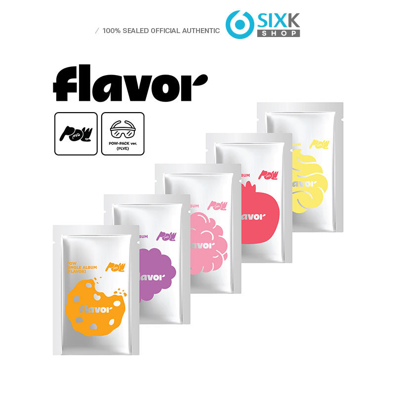 POW - SINGLE ALBUM [FLAVOR] POW-PACK Ver. (PLVE)