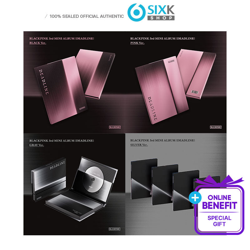 BLACKPINK 3rd Mini Album [DEADLINE] (Choice Members Online Benefit)