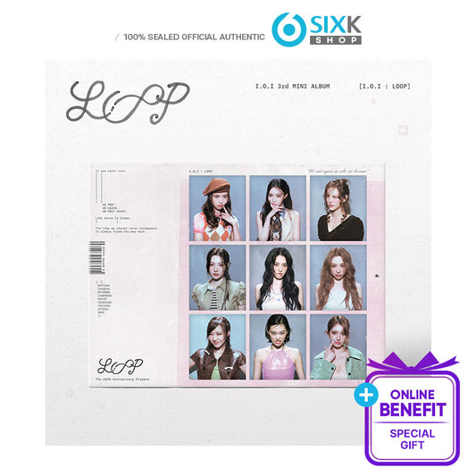 I.O.I - 3rd MINI ALBUM [I.O.I : LOOP] (Online Benefit)