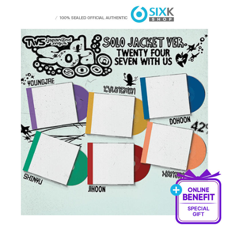 TWS - Japan 2nd Single [SODA SODA] Solo Jacket (Online Benefit)