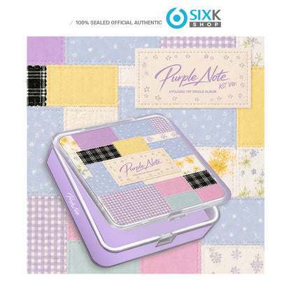 HYO JUNG(OH MY GIRL) - 1st Single Album [Purple Note]