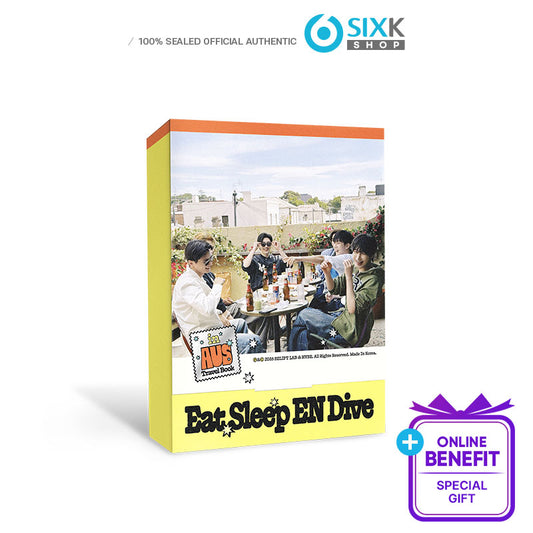 ENHYPEN - [EAT SLEEP EN DIVE] in Australia TRAVEL BOOK(Online Benefit)