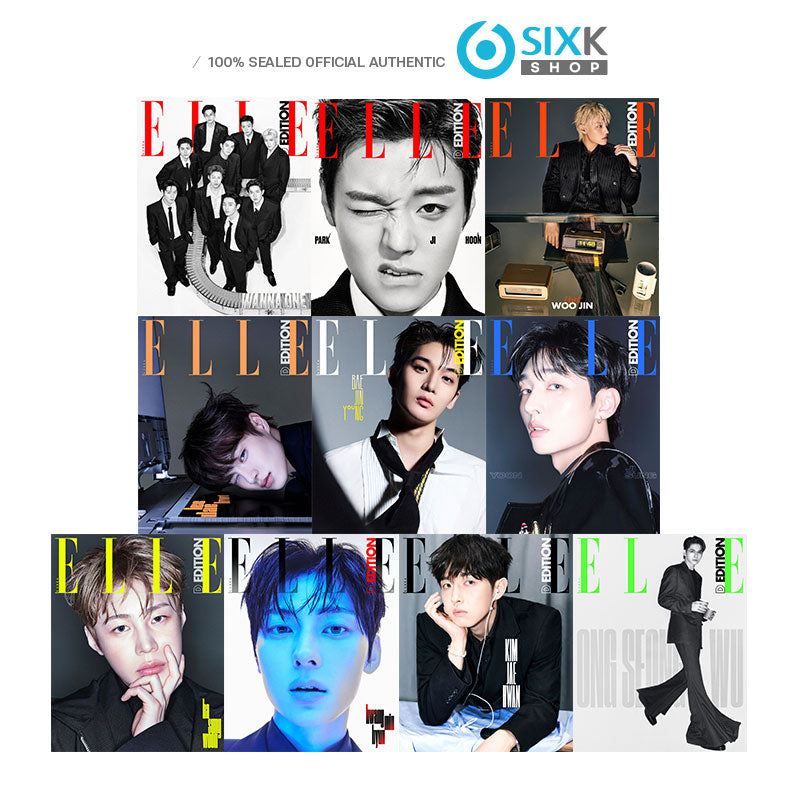 ELLE -  WANNA ONE BOOK-IN-BOOK [JUN ISSUE 2026]
