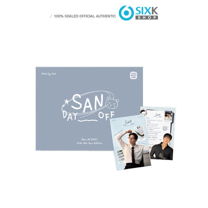 SAN(ATEEZ) DAY OFF BIRTHDAY MD X Photoism Snapism PHOTOCARD STICKER