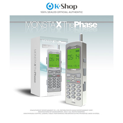 MONSTA X - EP [The Phase] MX-0514 Table Clock ver. (Limited)