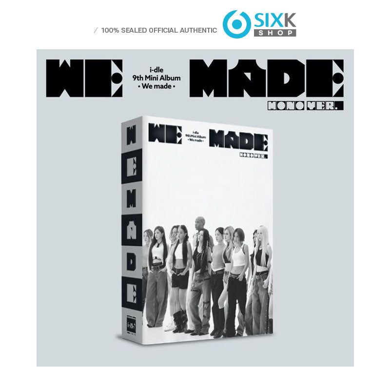 i-dle - 9th Mini Album [We Made] Mono Ver. (LUCKY DRAW)
