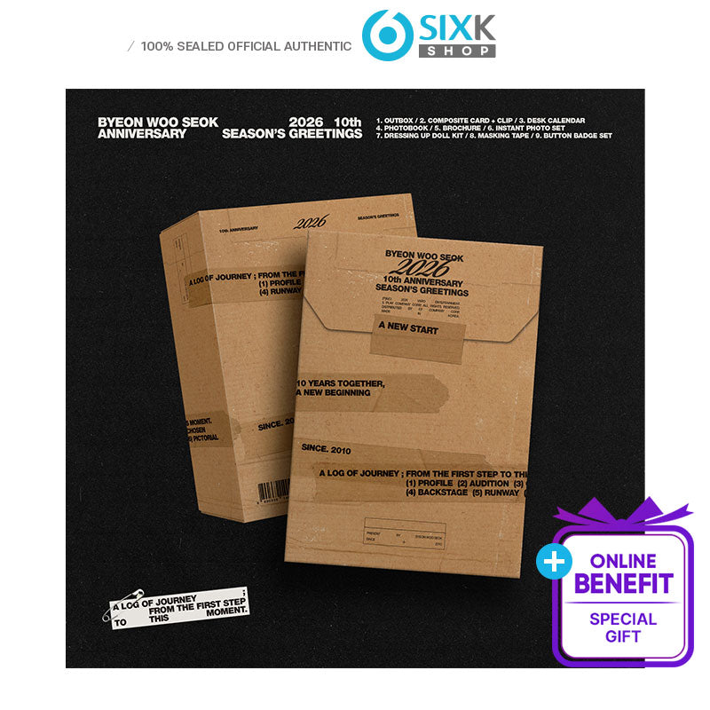 BYEON WOO SEOK - 2026 10th Anniversary Season's Greetings (Online Benefit)
