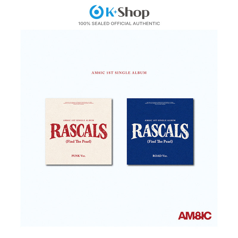 AM8IC - 1ST SINGLE ALBUM [RASCALS] (Find The Pearl)