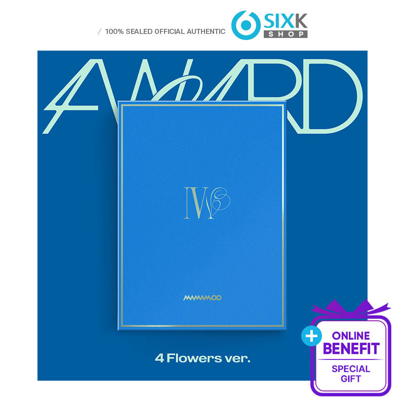 MAMAMOO -  Special Single [4WARD] 4 Flowers ver.(Online Benefit)