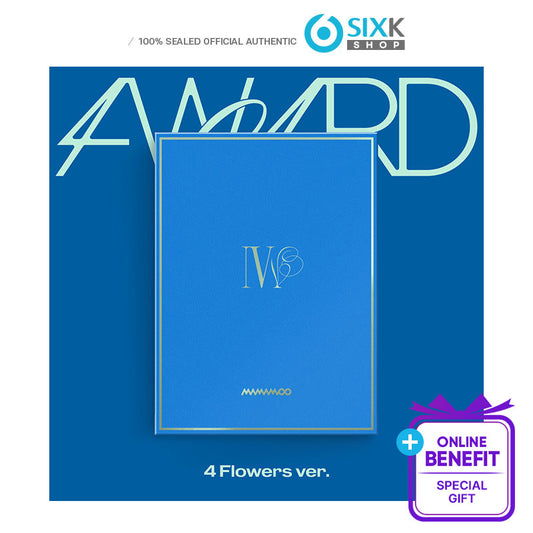 MAMAMOO -  Special Single [4WARD] 4 Flowers ver.(Online Benefit)