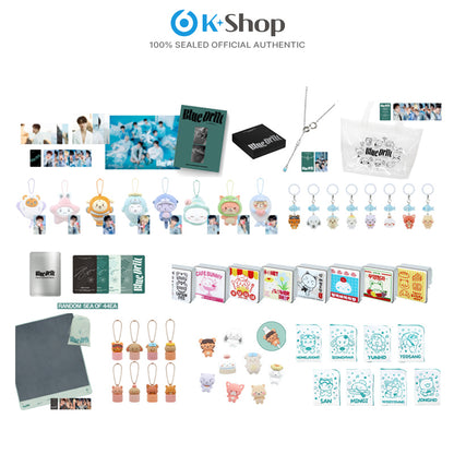 ATEEZ 8th Anniversary Exhibition BLUE DRIFT OFFICIAL MD