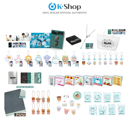 ATEEZ 8th Anniversary Exhibition BLUE DRIFT OFFICIAL MD