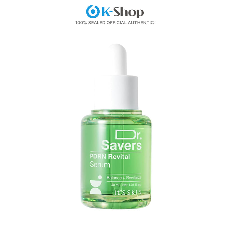 It'S SKIN Dr. Savers, PDRN Revitalizing Serum, Barrier Firming Support, 1.01 fl.oz (30ml)