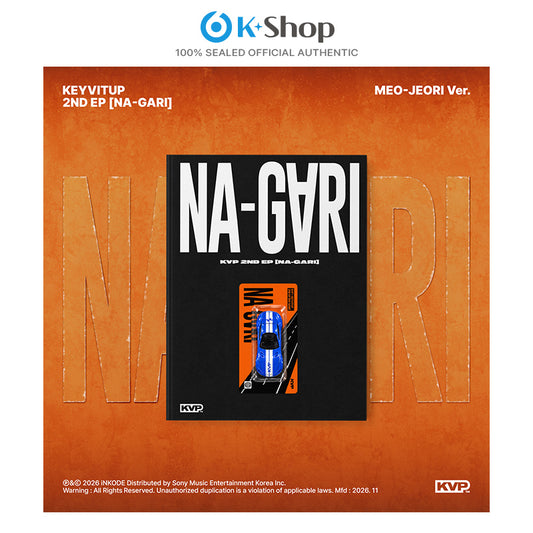 KEYVITUP - 2ND EP [NA-GARI] MEO-JEORI Ver.