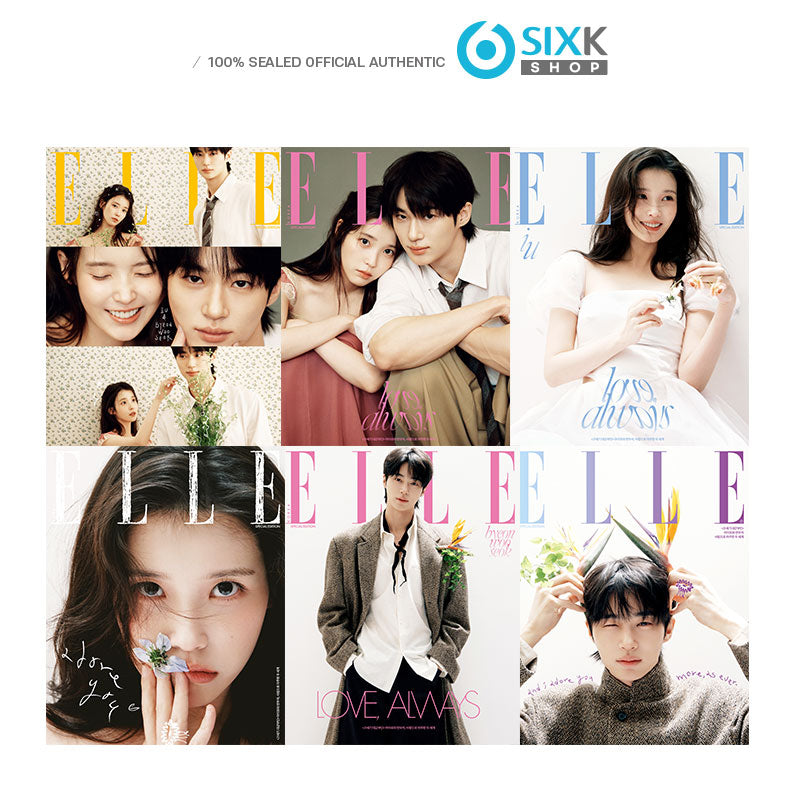 ELLE April Special Edition – Byeon Woo Seok Cover IU Cover