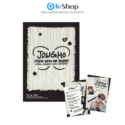 JONGHO (ATEEZ) 2026 HAPPY BIRTHDAY MD[STICK WITH ME POCKET] X Photoism Snapism PHOTOCARD STICKER