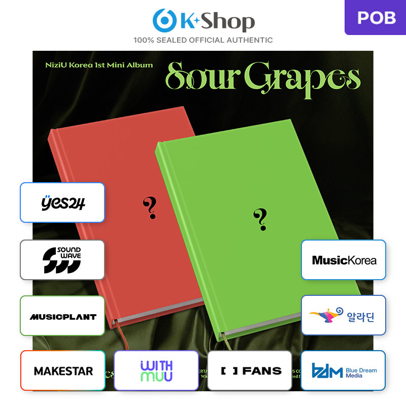 NiziU - 1ST MINI ALBUM [Sour Grapes] Standard Ver. (Online Benefit)