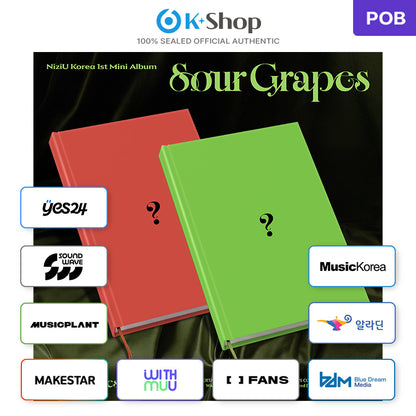 NiziU - 1ST MINI ALBUM [Sour Grapes] Standard Ver. (Online Benefit)