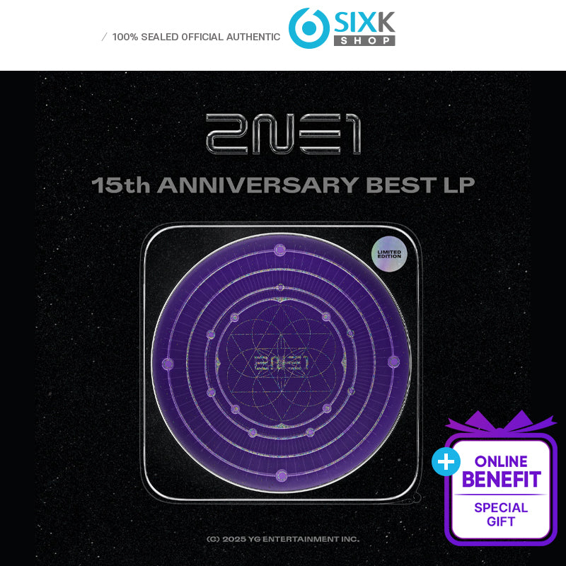 2NE1 LP - 15th ANNIVERSARY BEST(+Online Benefit)