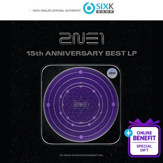 2NE1 LP - 15th ANNIVERSARY BEST(+Online Benefit)