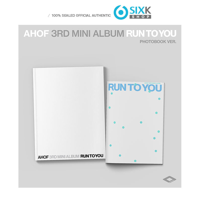 AHOF 3RD MINI ALBUM [RUN TO YOU] PHOTOBOOK Ver.