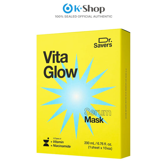It'S SKIN Dr. Savers, Vita Glow Serum Facial Sheet Mask (10 EA)