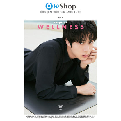 ESQUIRE WELLNESS - JIN(BTS) COVER [OCT ISSUE 2026] With Translation (SIXKSHOP EXCLUSIVE BENEFIT)