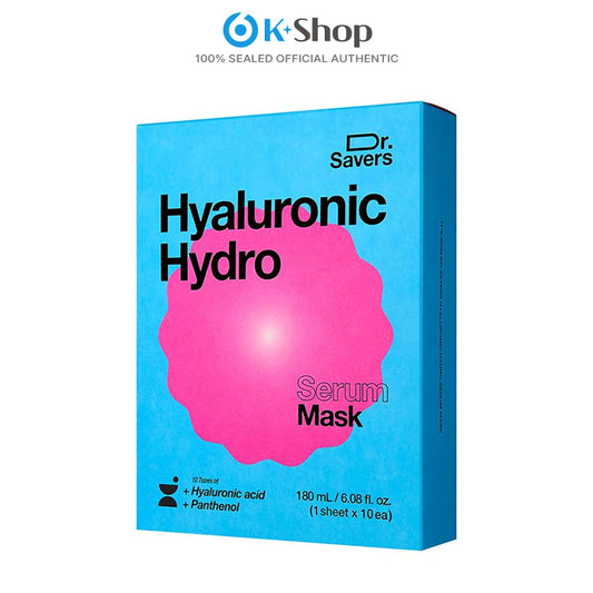 It'S SKIN Dr. Savers, Hyaluronic Hydro Serum Facial Sheet Mask (10 EA)