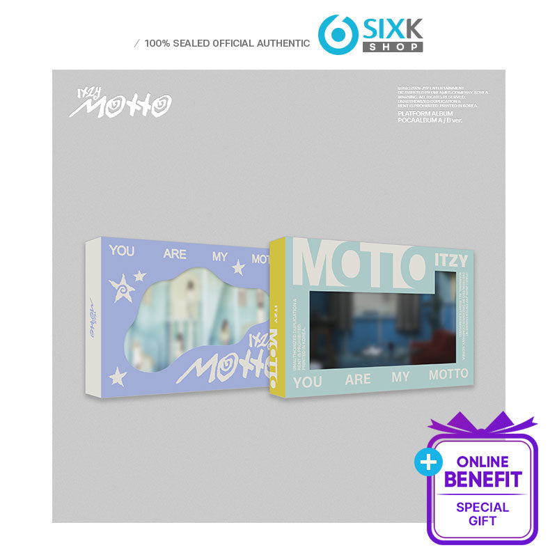 ITZY - [Motto] POCAALBUM Ver. (Online Benefit)