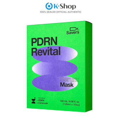 It'S SKIN Dr. Savers, PDRN Revital Serum Facial Sheet Mask (10 EA)