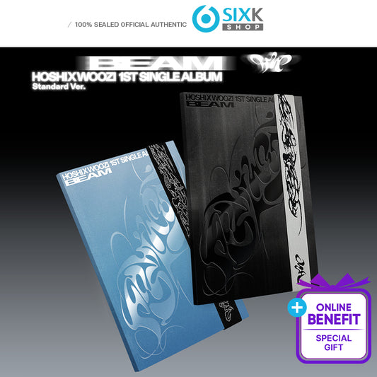 HOSHI X WOOZI 1st Single Album [BEAM](Online Benefit)