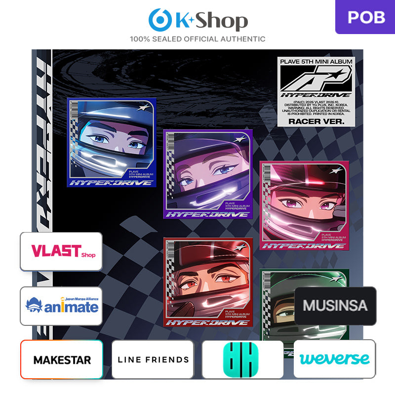 PLAVE - 5th Mini Album [HYPERDRIVE] Racer Ver. (Online Benefit)