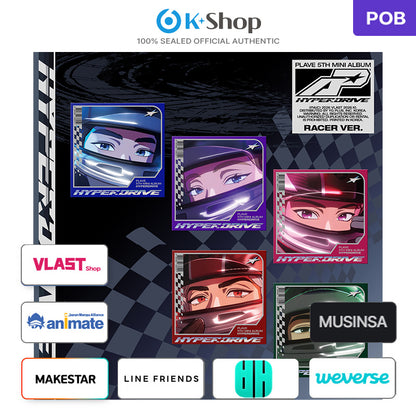 PLAVE - 5th Mini Album [HYPERDRIVE] Racer Ver. (Online Benefit)