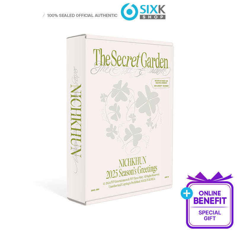 2PM NICHKHUN 2025 Season's Greetings [The Secret Garden] (+Online Benefit)