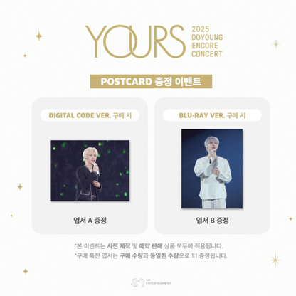 DOYOUNG(NCT) - 2025 ENCORE CONCERT [Yours] SET (Online Benefit)