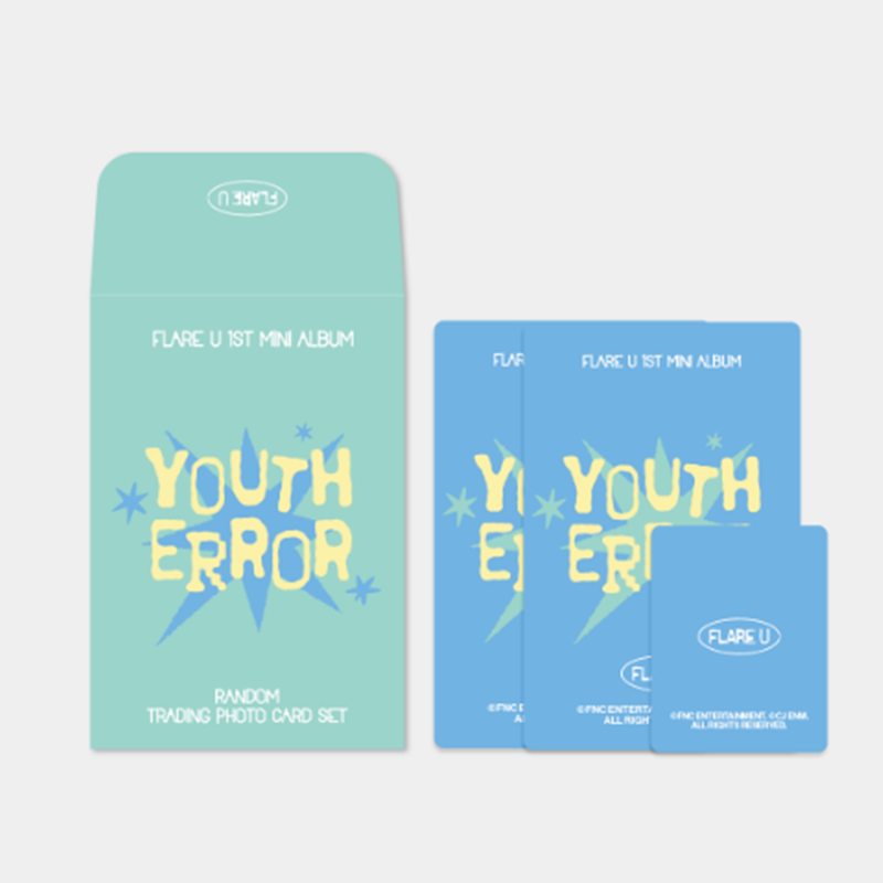 FLARE U -  1st Mini Album [YOUTH ERROR OFFICIAL MD]