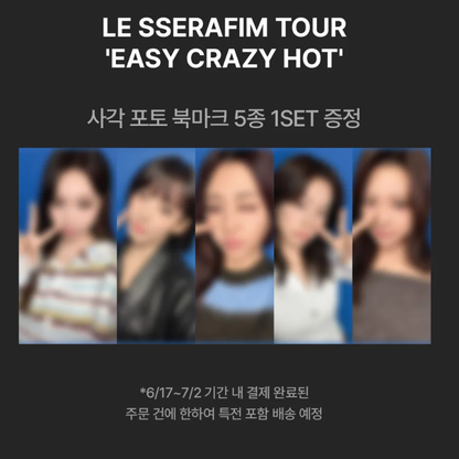LE SSERAFIM TOUR [EASY CRAZY HOT] ENCORE IN SEOUL DC (Online Benefit)