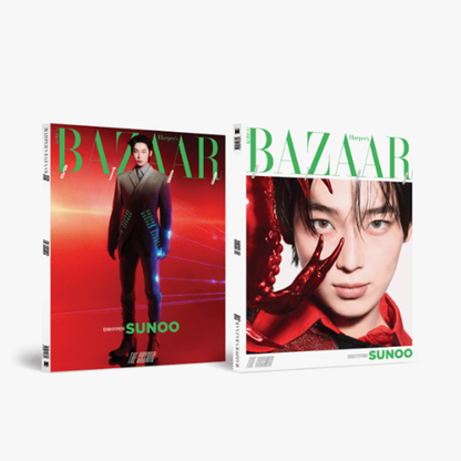 BAZAAR Star : The Cosmic ENHYPEN DOUBLE-SIDED COVER (Online Benefit) (With Translation)