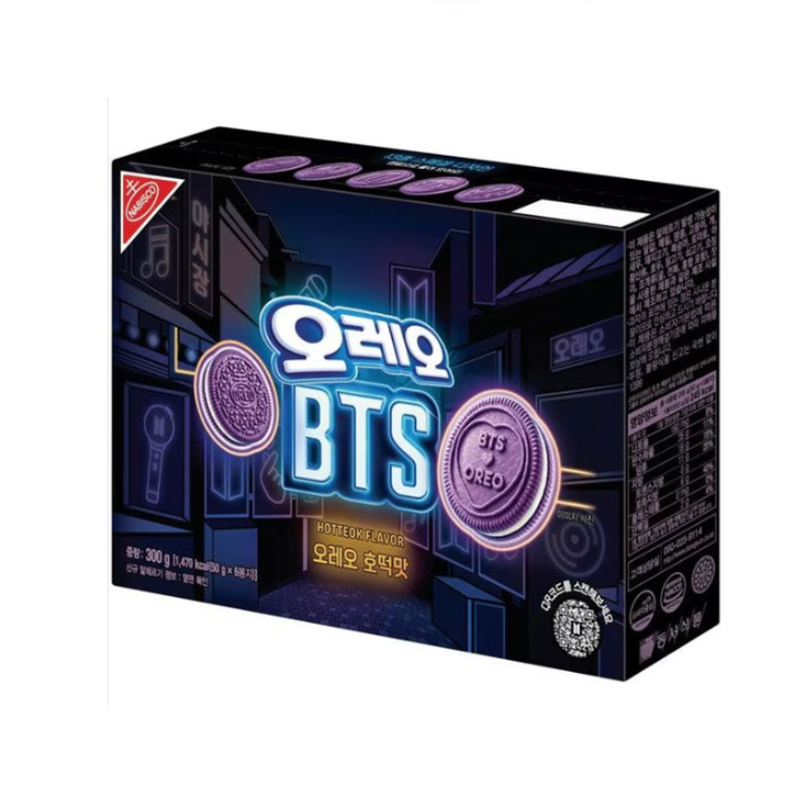 BTS X OREO SNACK HOTTEOK FLAVOR