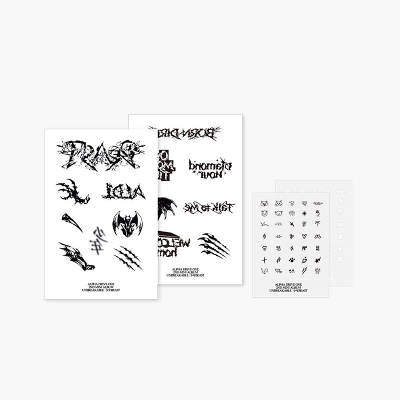 ALPHA DRIVE ONE - 2ND MINI ALBUM [UNBREAKABLE : BOY BEAST] MD