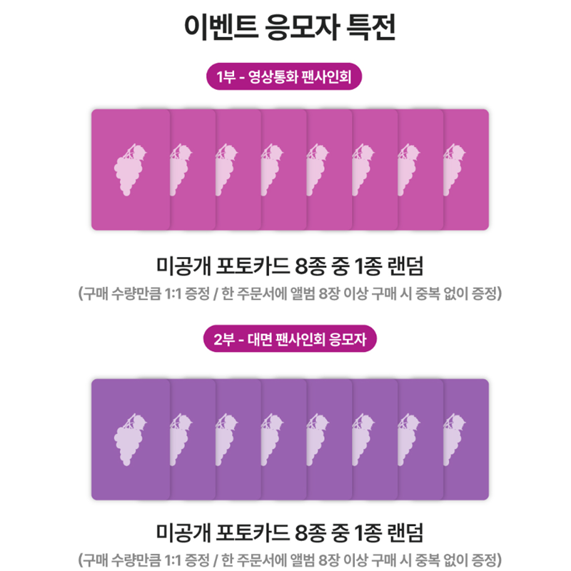 NiziU - 1ST MINI ALBUM [Sour Grapes] Grape Charm Ver. (Online Benefit)