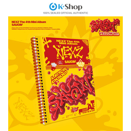 NEXZ - 4th MINI album [SAUCIN] Standard Ver. (Online Benefit)