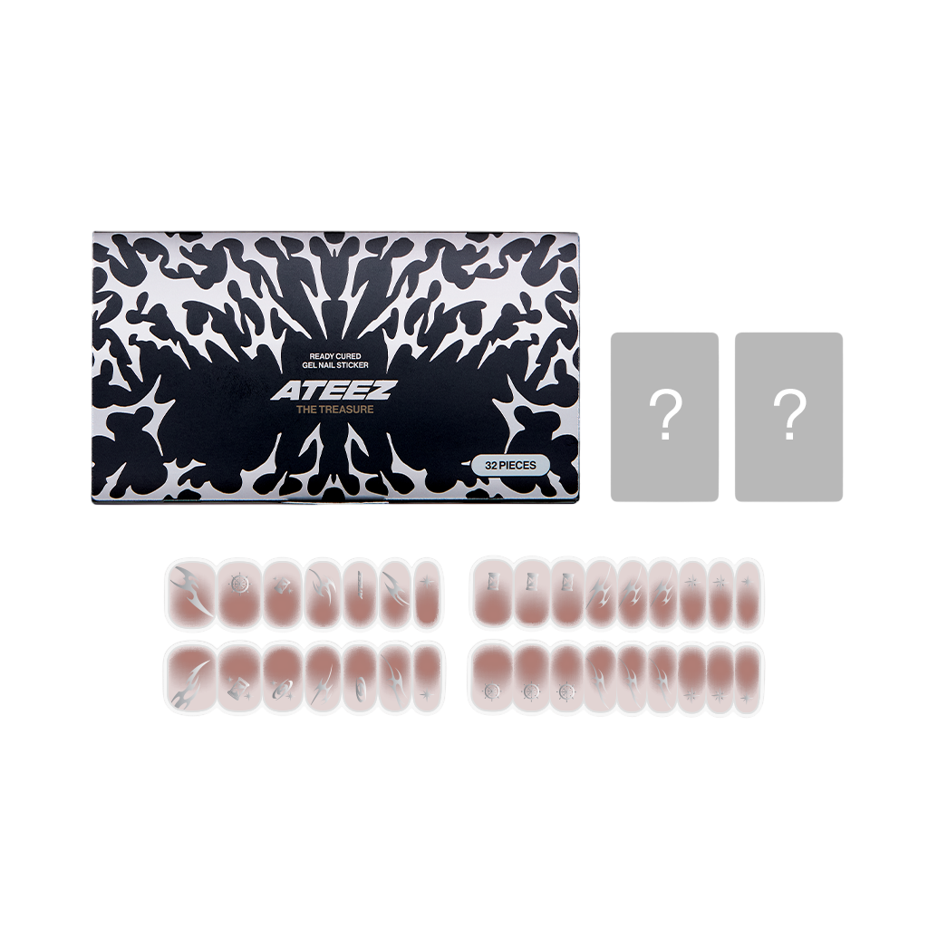 ATEEZ READY CURED GEL NAIL STICKERホンジュン② ATEEZ READY CURED GEL NAIL STICKER : THE TREASURE | Fanplday ATEEZ
