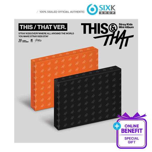 Stray Kids - Mini Album [THIS & THAT] Standard Ver. (STARRIVER Online Benefit)