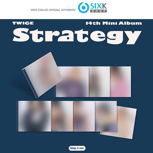 TWICE 14th mini Album [STRATEGY] Step4 Ver