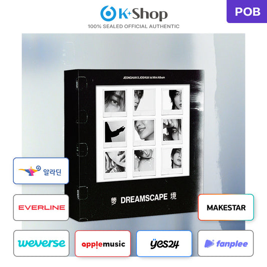 JEONGHAN X JOSHUA (SEVENTEEN) 1st Mini Album [DREAMSCAPE] Dream Record Ver.(Limited) (Online Benefit)