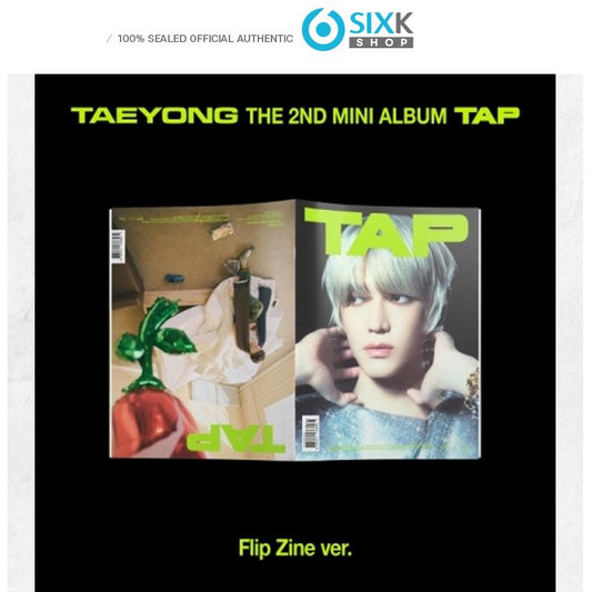 TAEYONG - 2th mini album [TAP] (Flip Zine Ver.)