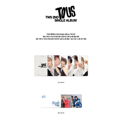 TWS - 2nd Single Album [TO US] STANDARD ver. (Online Benefit)
